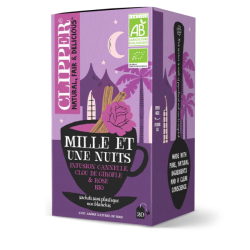 Infusion Bio Clipper – MILLE ET UNE NUITS - Cannelle clou de Girofle et rose
