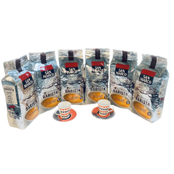 Café en grains San Marco Barista 6 X 1kg