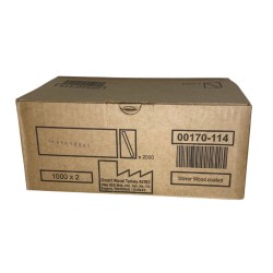 2 boîtes de 1000 agitateurs en bois