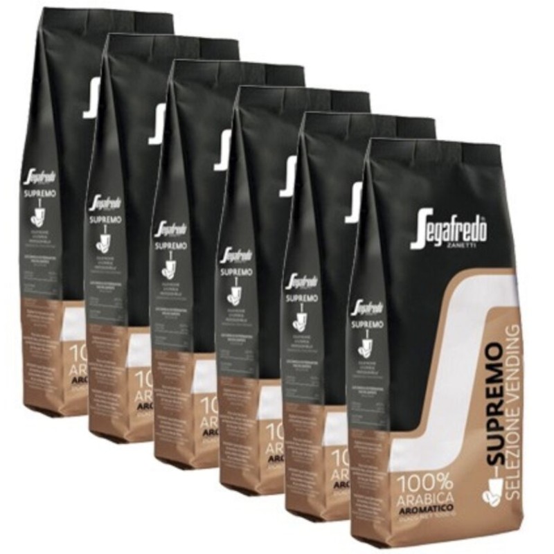 Lot de Café en grains Segafredo SELEZIONE SUPREMO 1KG