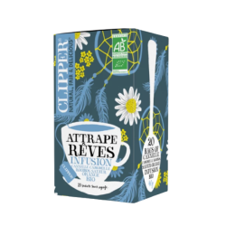 Infusion bio ATTRAPE RÊVES Cannelle, Camomille, Rooibos, Orange Clipper