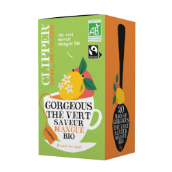 Thé vert bio GORGEOUS mangue Clipper