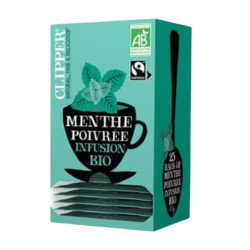 Infusion bio menthe poivrée Clipper
