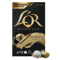 Capsules L'OR expresso or absolu