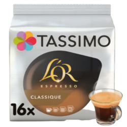 Capsules Tassimo L'OR espresso classique