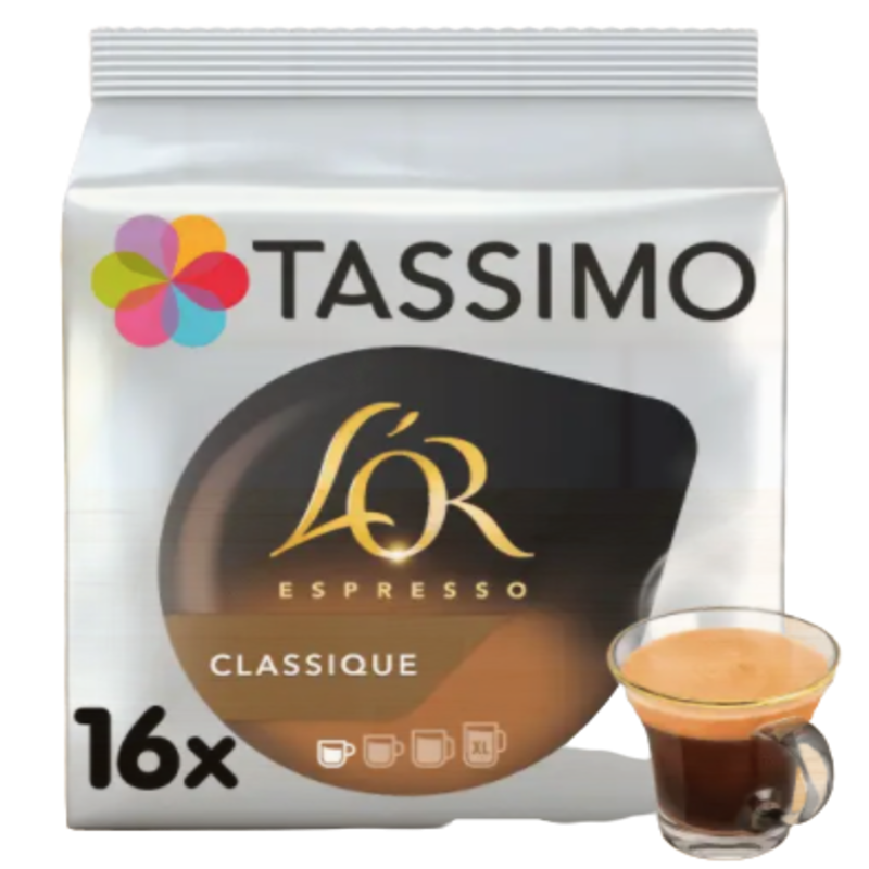 Capsules Tassimo L'OR espresso classique