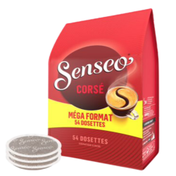 Dosettes Senseo® Corsé Méga format