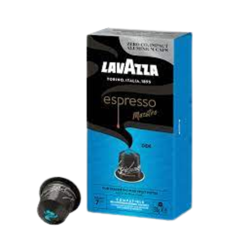 Capsules Lavazza espresso maestro décaféiné
