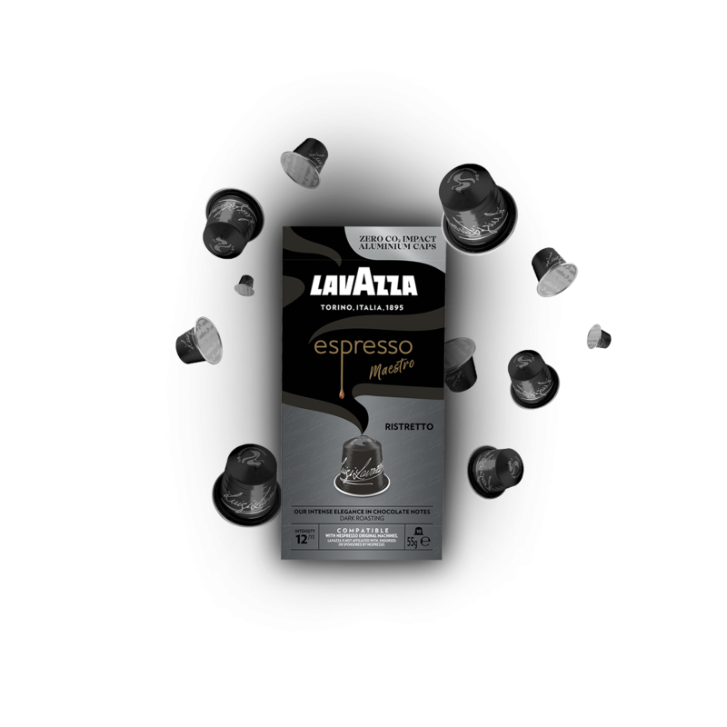 Capsules Lavazza espresso Maestro Ristreto