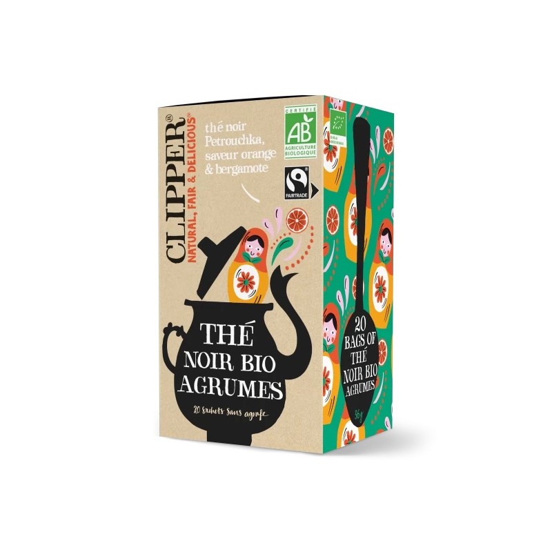 Thé noir Agrumes PETROUCHKA Bio Clipper