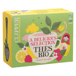 Coffret découverte de thé bio clipper
