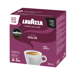 Lavazza A Modo Mio Café Espresso Lungo DOLCE 36 capsules