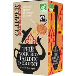 Thé noir jardin d'orient bio CLIPPER
