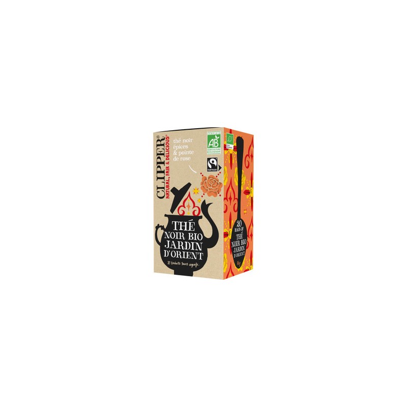 Thé noir jardin d'orient bio CLIPPER