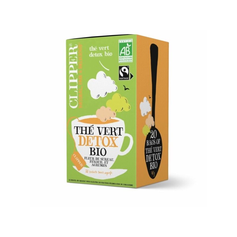 Thé vert détox CLIPPER