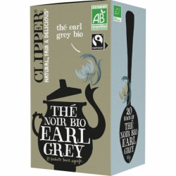 Thé noir earl grey bio CLIPPER