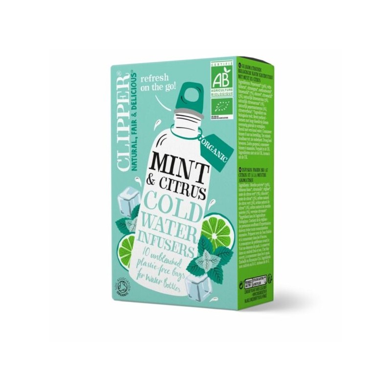 infusion froide bio citron & menthe Clipper