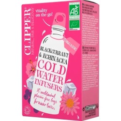 Infusion froide bio à l'echinacée, aromatisée au cassis Clipper