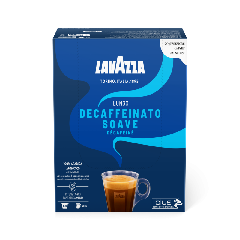 Lavazza Blue Decaffeinato Soave 100 Capsules