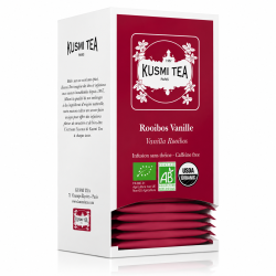 Rooibos Vanille Bio Kusmi Tea | Infusion sans théine