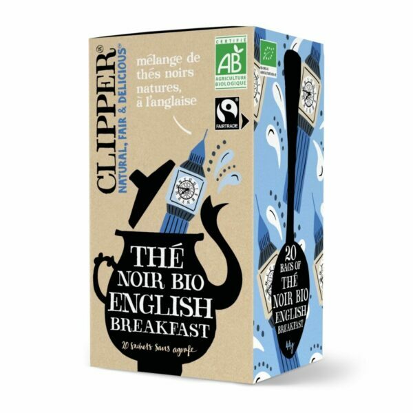 Thé noir english breakfast bio CLIPPER