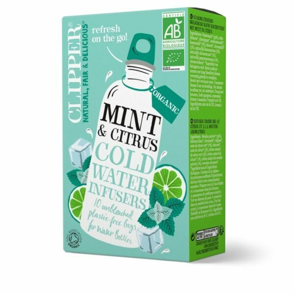 infusion froide bio citron & menthe Clipper