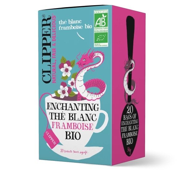Thé blanc à la framboise Bio CLIPPER