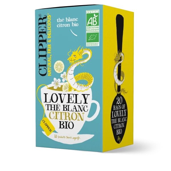 lovely thé blanc bio citron Clipper
