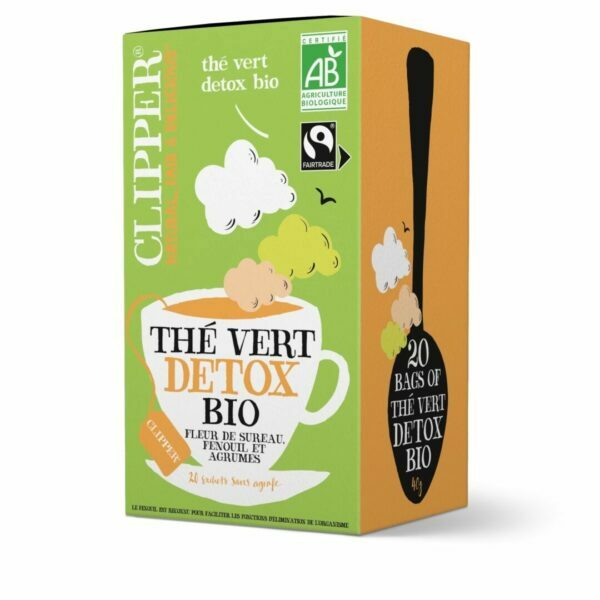 Thé vert détox CLIPPER