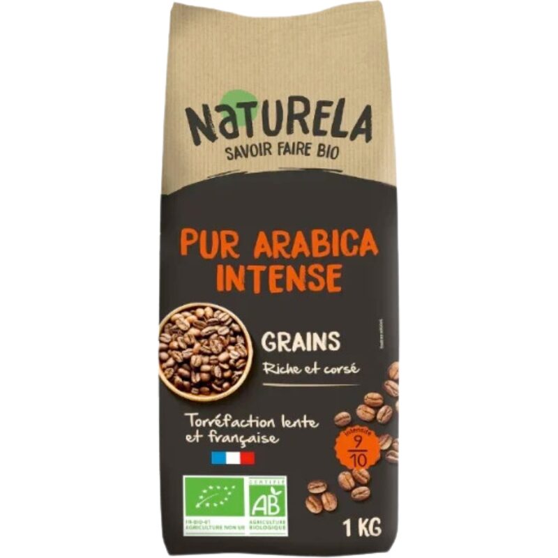 Café en grains Pur Arabica Intense 1kg