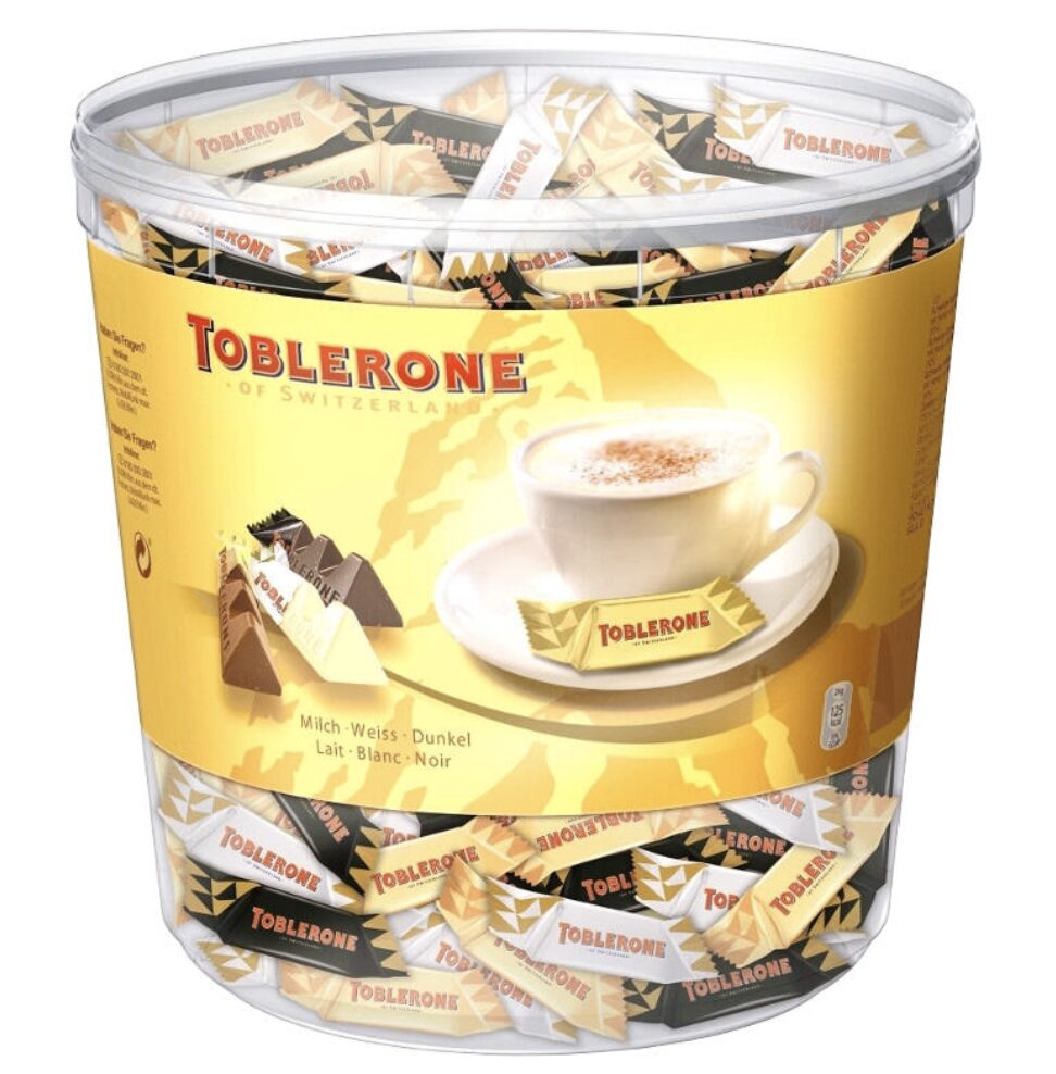 seau minis toblorone