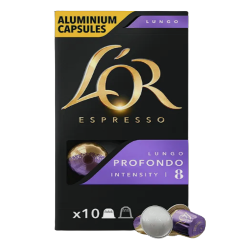 Capsules L'OR espresso lungo profondo