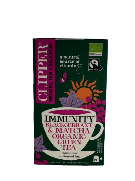 Thé Bio Clipper Immunité - Matcha et Cassis