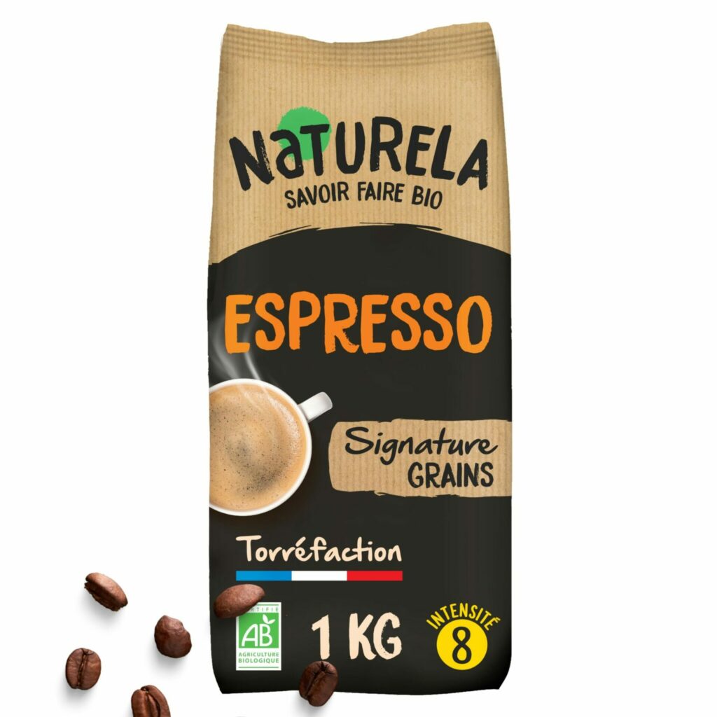 café grains espresso naturela